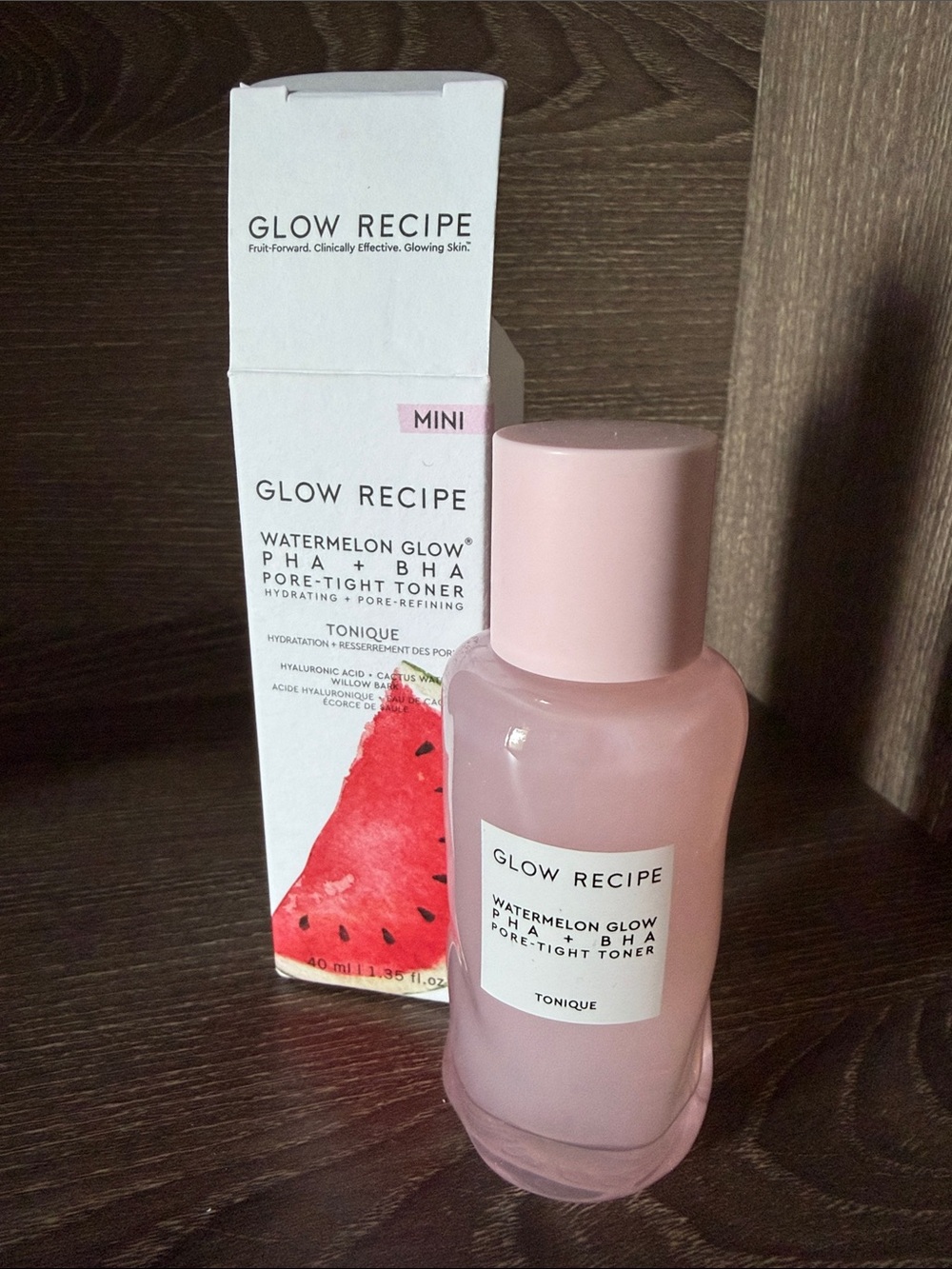 ❤️$12 NWT Glow Recipe Watermelon Glow PHA+BHA Toner 40ml